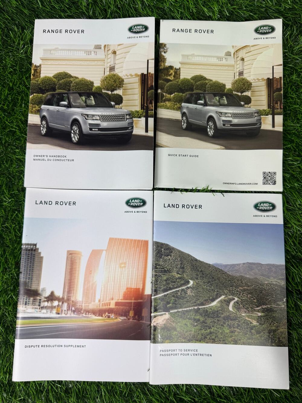 OEM 2016 Land Rover Range Rover Owners Manual Handbook Case Complete Guide Set